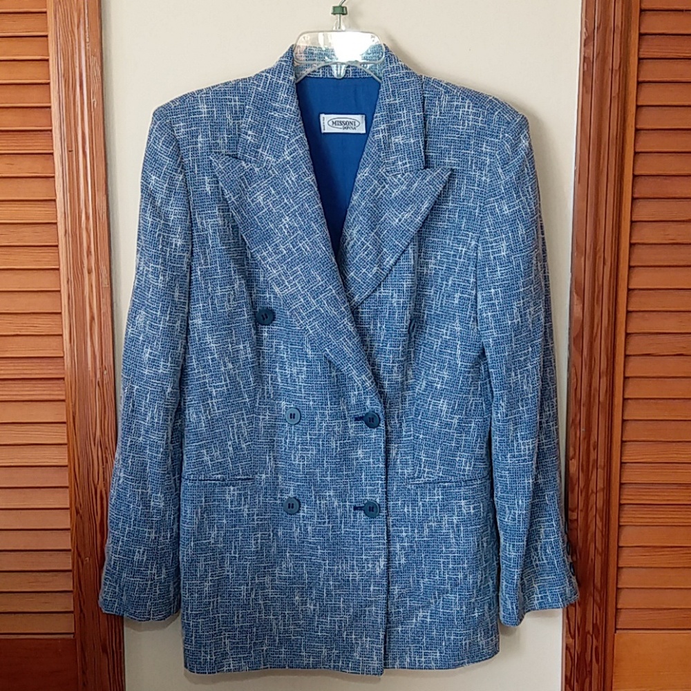 Gorgeous authentic Donna Missoni Blazer Italy M